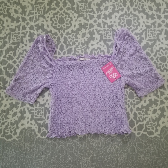 Modern Vintage Boutique | NWT Crop Lace Top - Picture 6 of 6